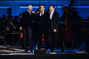 Nicholas Christopher, Adam Chanler-Berat, and Diego Andres Rodriguez  Photo