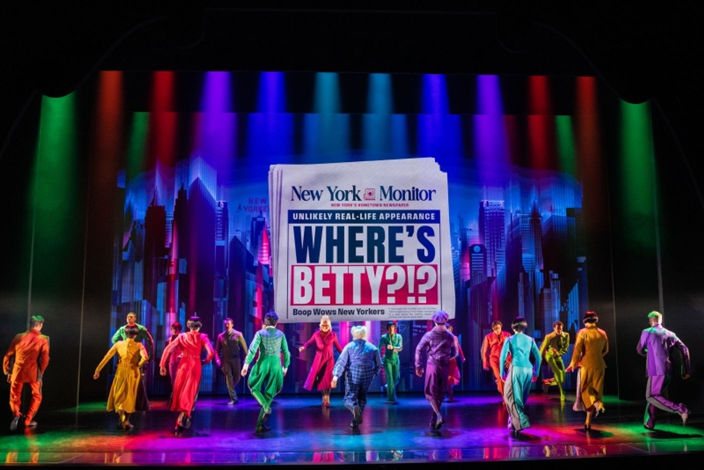 Exclusive: How Jerry Mitchell & Co. Made Technicolor Magic In BOOP! THE MUSICAL with 'Where Is Betty?'  Image