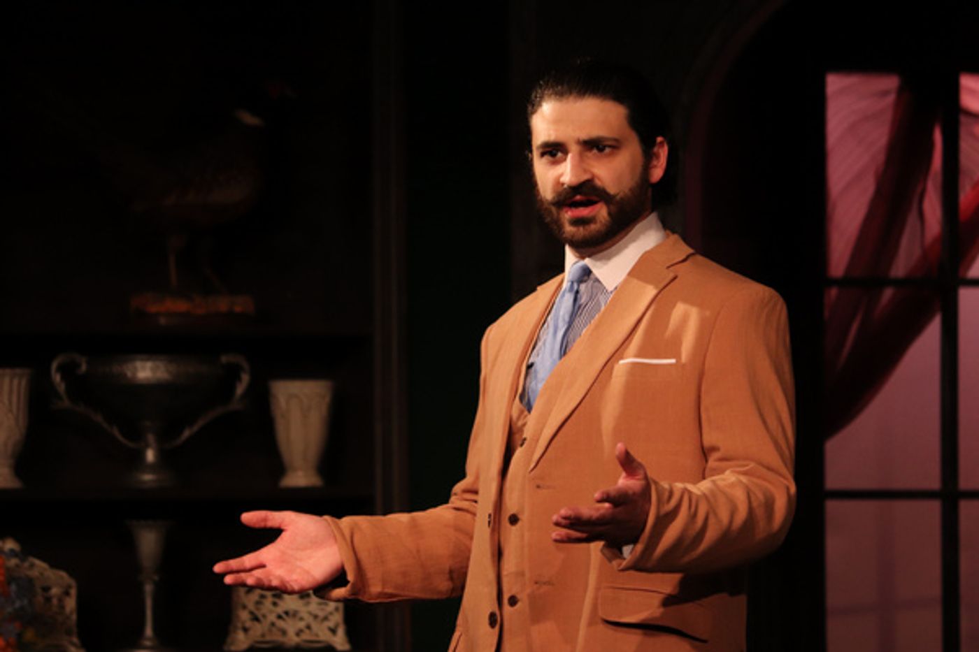 Photos: Agatha Christie’s MURDER ON THE LINKS At The Players Theatre Photos: Agatha Christie’s MURDER ON THE LINKS At The Players Theatre Image