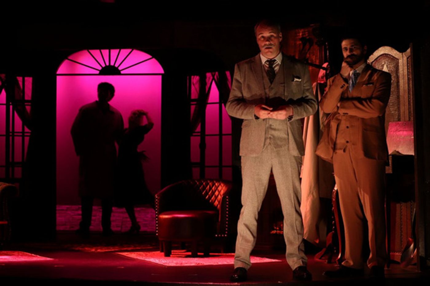 Photos: Agatha Christie’s MURDER ON THE LINKS At The Players Theatre Photos: Agatha Christie’s MURDER ON THE LINKS At The Players Theatre Image