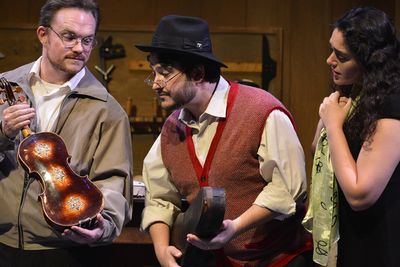 Morgan Lauff, Matthew Henerson, Lielle Kaidar  Photo by Jordan Gohara Photo