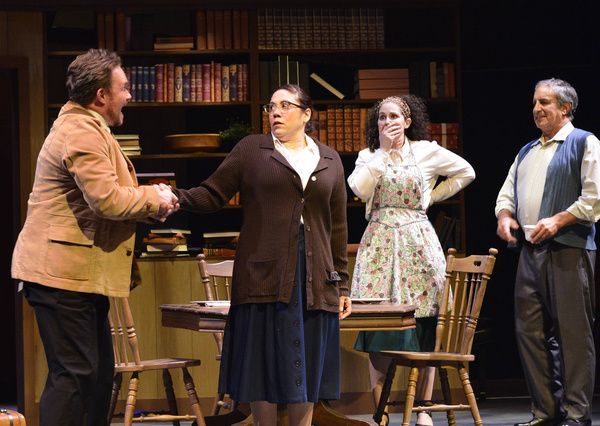 Morgan Lauff, Sheer Aviram, Aviva Pressman and Bruce Nozick  Photo by Jordan Gohara Photo