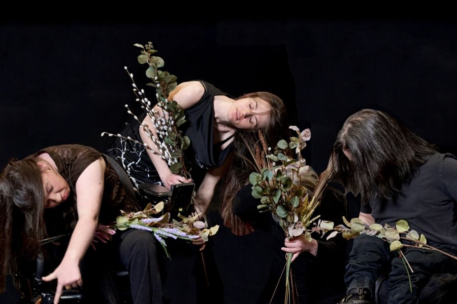 MAIN image Photographer Strast Media-Dancers Moni Hoffman, Ali Rainer, Sylvain Bouchard-Propeller Dance July 2024