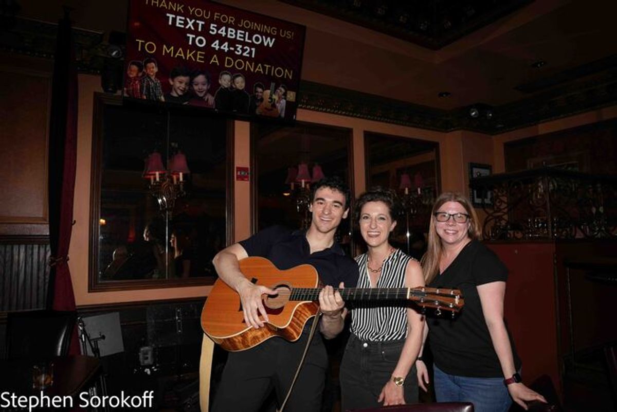 John Drinkwater, Elena Bonoma, Amanda Raymond at 