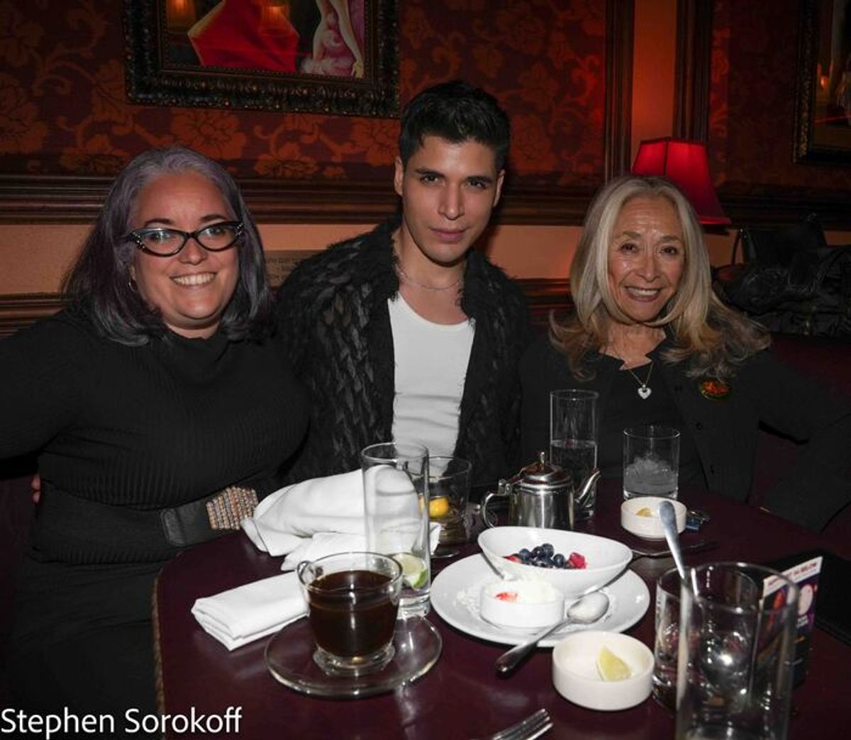 Nellie Beavers, Carlos Clemenz, Eda Sorokoff at 