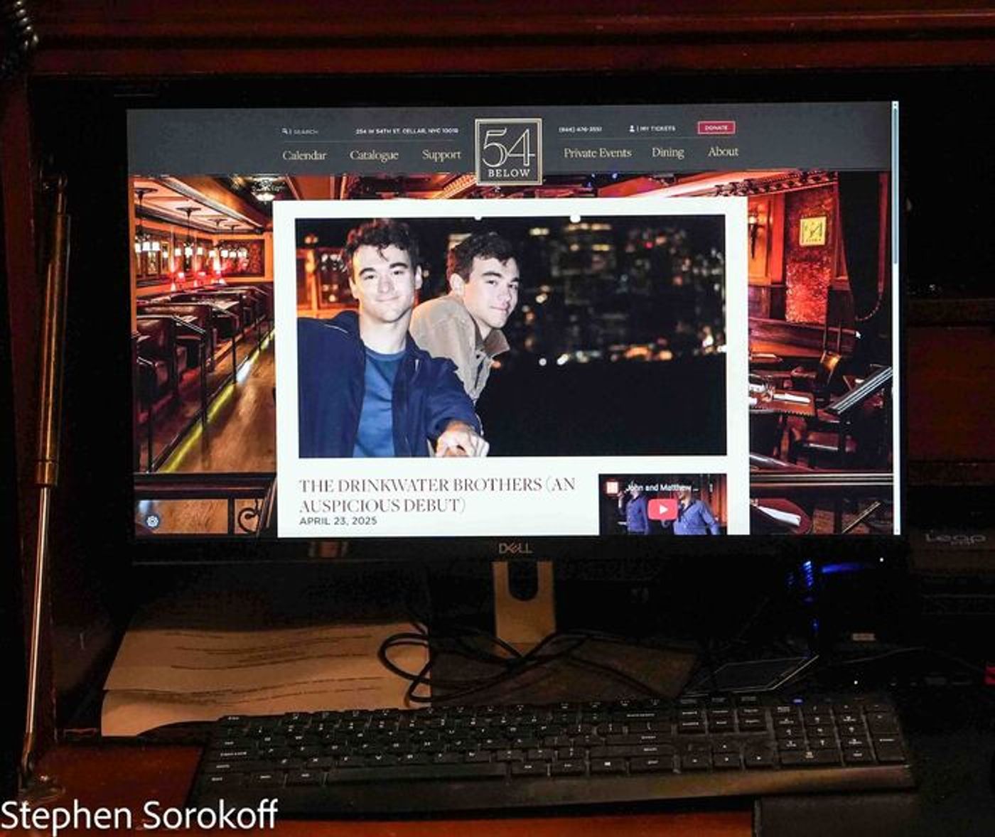 Review: THE DRINKWATER BROTHERS Delivered an Auspicious Debut at 54 Below  Image