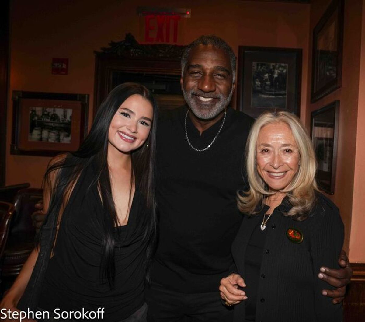 Susanna Lowndes, Norm Lewis, Eda Sorokoff at 