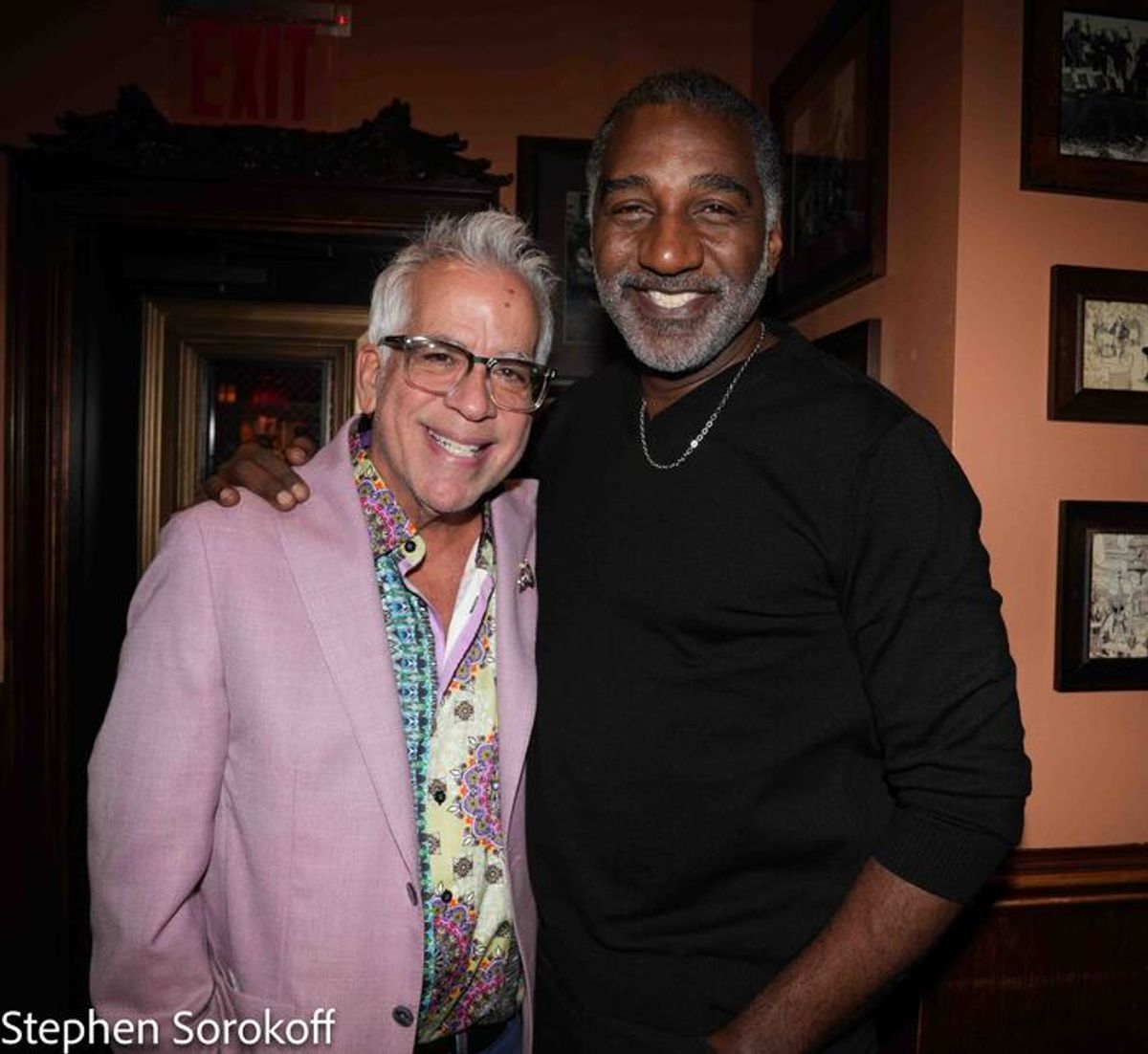 Richard Jay-Alexander & Norm Lewis at 