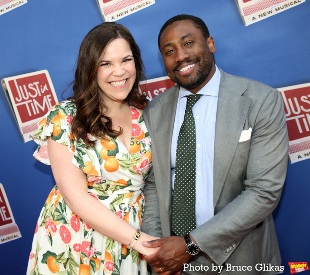 Lindsay Mendez and J. Alex Brinson  at 
