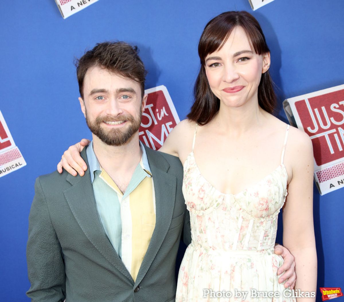 Daniel Radcliffe and Erin Darke at 