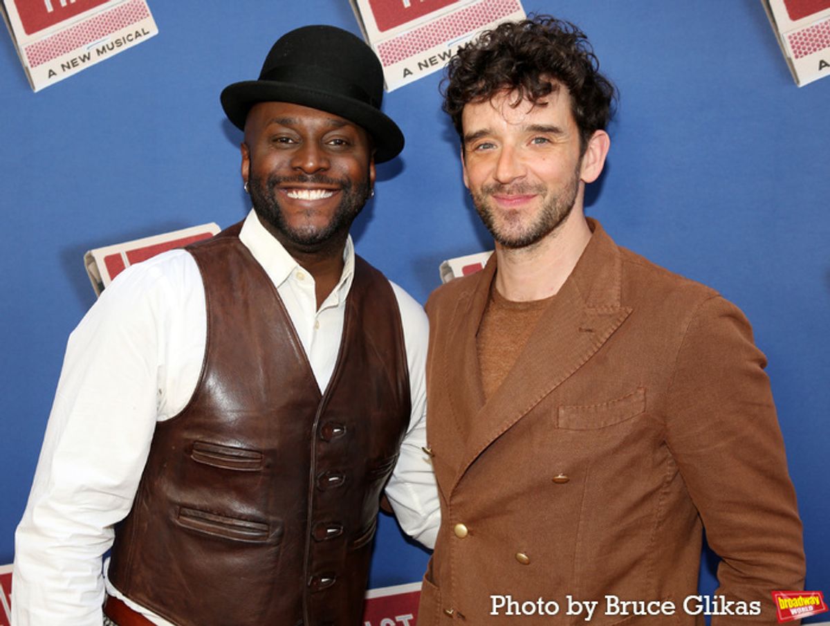 Douglas Lyons and Michael Urie  at 