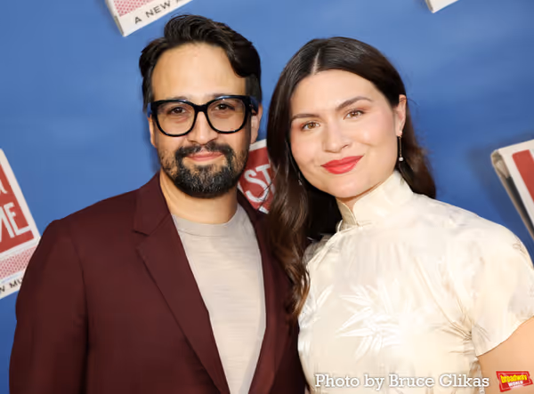Lin-Manuel Miranda and Phillipa Soo  Photo