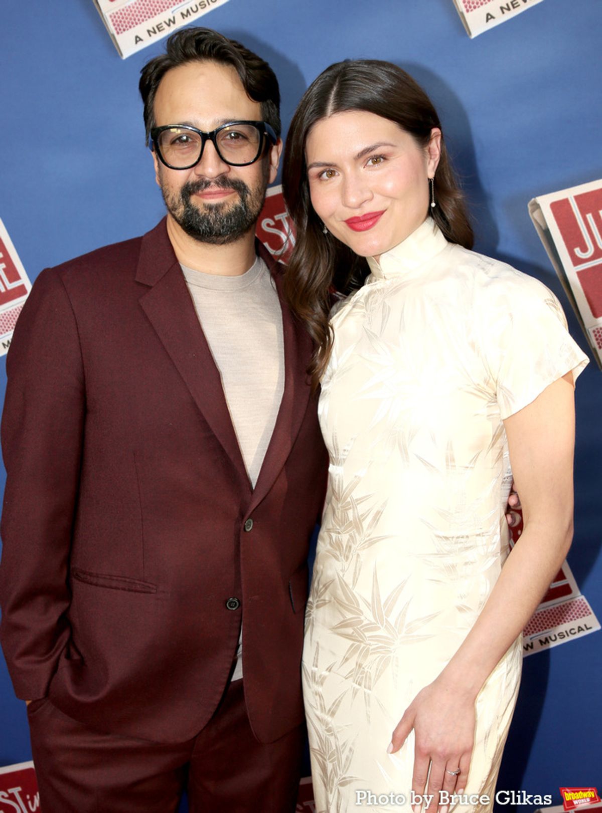 Lin-Manuel Miranda and Phillipa Soo  at 