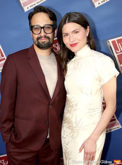 Lin-Manuel Miranda and Phillipa Soo  Photo