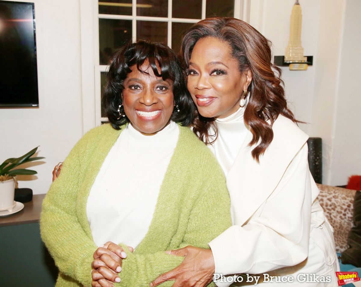 LaTanya Richardson Jackson and Oprah Winfrey  at 