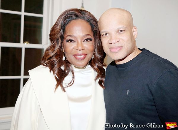 Oprah Winfrey and Glenn Davis Photo