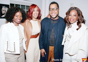 Producer La Chanze, Gayle King, Playwright Branden Jacobs-Jenkins and Oprah Winfrey @ BroadwayWorld Producer La Chanze, Gayle King, Playwright Branden Jacobs-Jenkins and Oprah Winfrey Photo