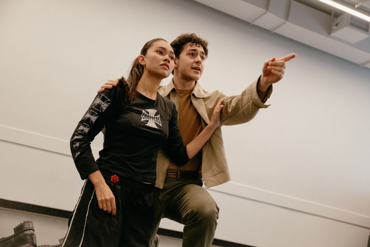Photos: Ali Louis Bourzgui and Myra Molloy in HADESTOWN Rehearsals  Image