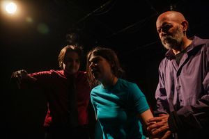 John Francis Klingle, Lola Zimmerman and Douglas Levin Photo
