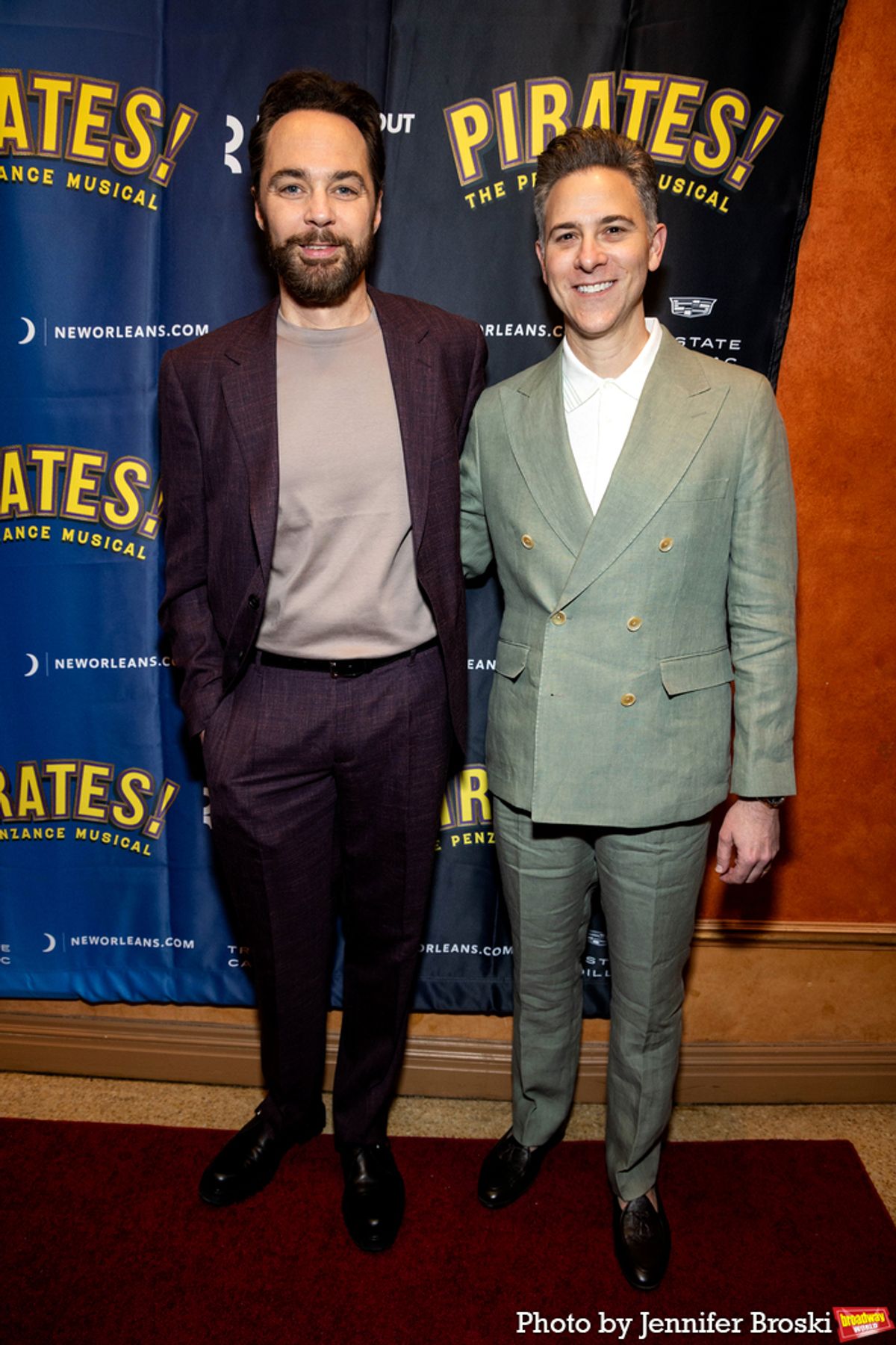 Jim Parsons, Todd Spiewak at 