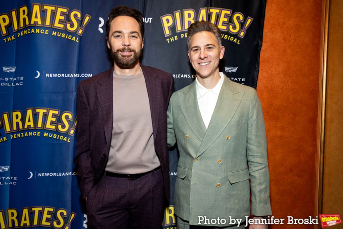 Jim Parsons, Todd Spiewak at 