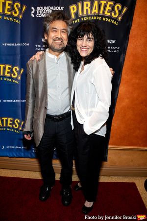 David Henry Hwang, Leigh Silverman Photo