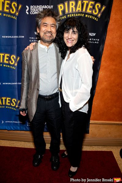 David Henry Hwang, Leigh Silverman Photo