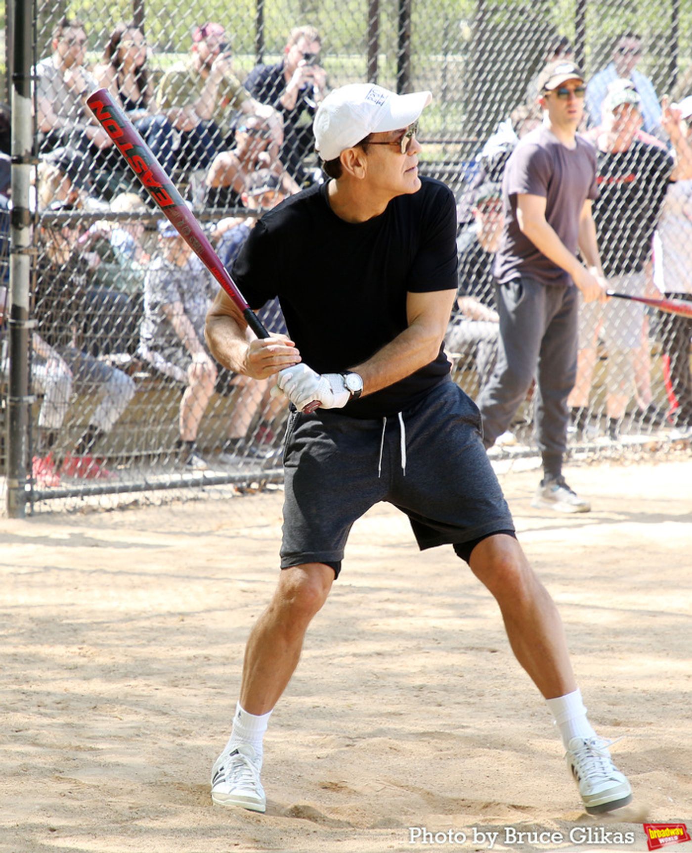 Photos: George Clooney Play Softball at the Broadway Show League Opening Day  Image