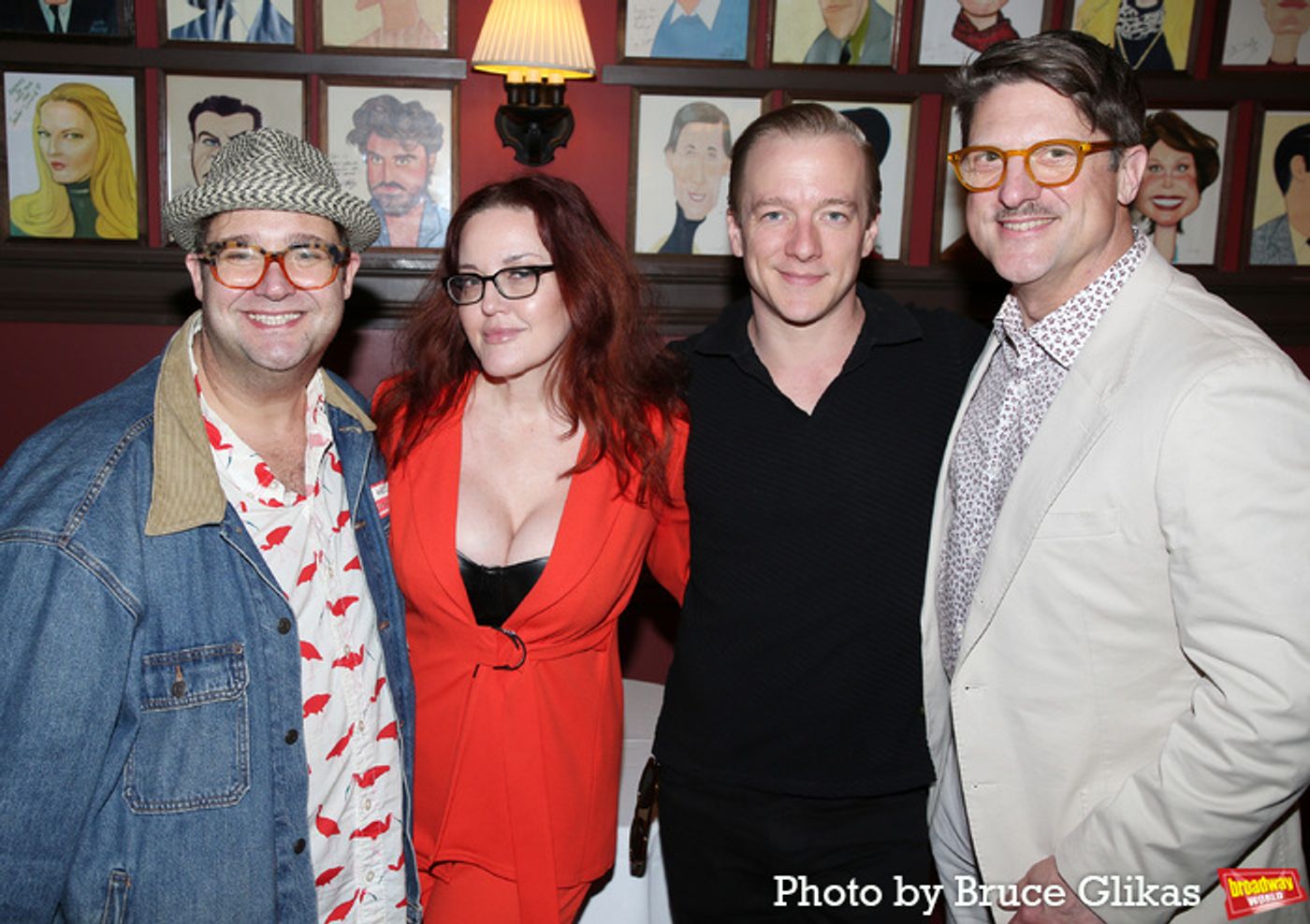 Photos: DEATH BECOMES HER's Megan Hilty Gets Honored with a Sardi's Portrait  Image