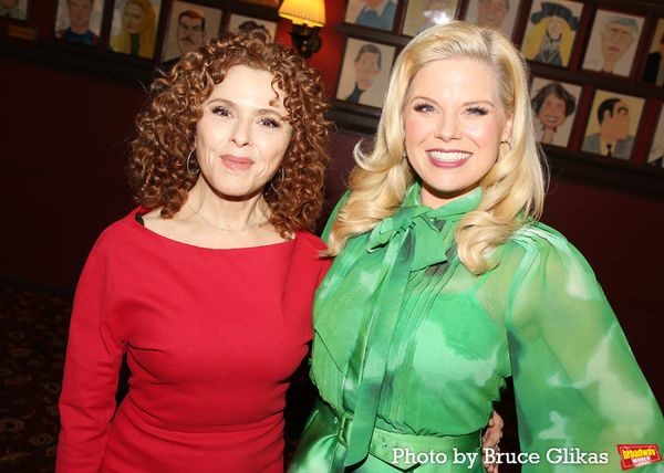 Bernadette Peters and Megan Hilty Photo