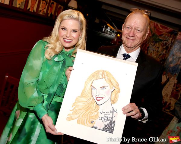 Megan Hilty and Max Klimavicius Photo