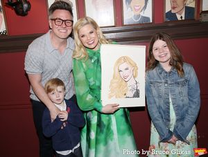 Megan Hilty, Brian Gallagher, son Ronan Gallagher and daughter Viola Gallagher @ BroadwayWorld Megan Hilty, Brian Gallagher, son Ronan Gallagher and daughter Viola Gallagher Photo