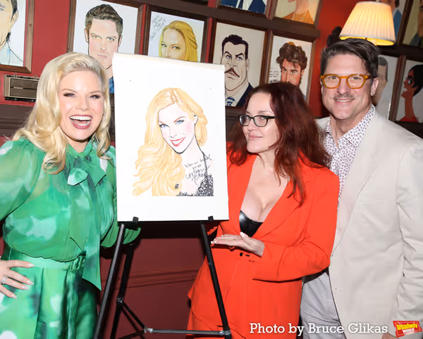 Megan Hilty, Jennifer Simard and Christopher Sieber Photo