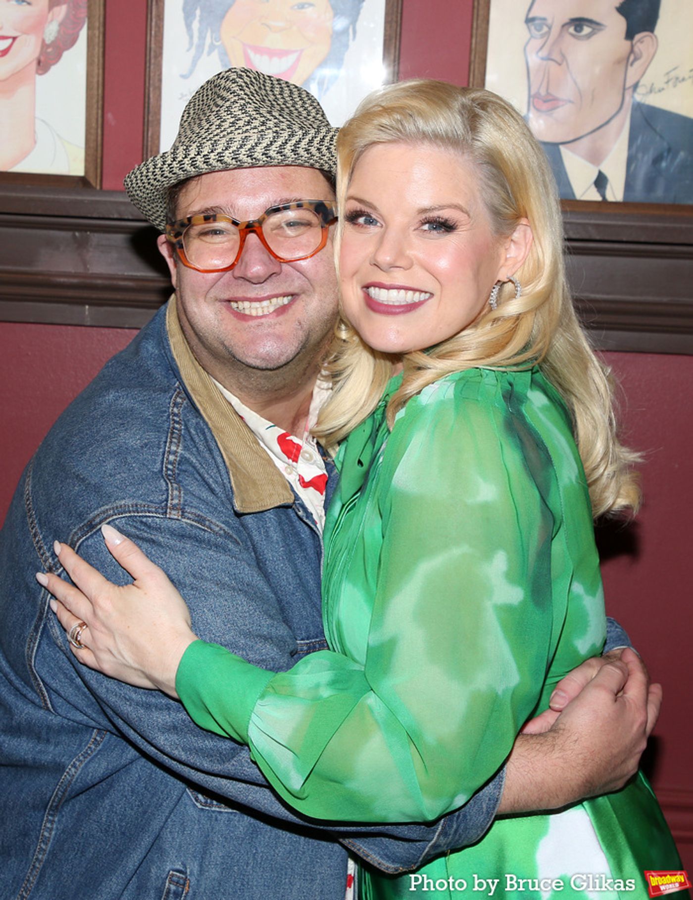 Photos: DEATH BECOMES HER's Megan Hilty Gets Honored with a Sardi's Portrait  Image