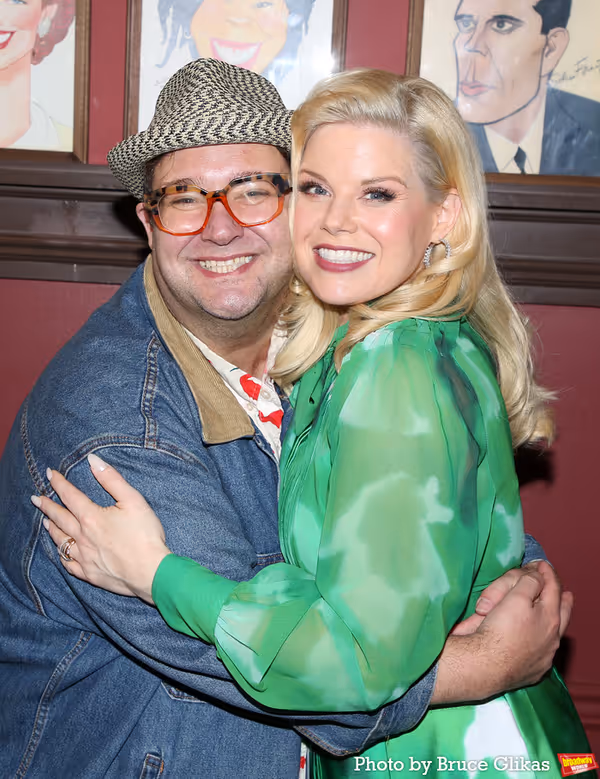 Josh Lamon and Megan Hilty Photo