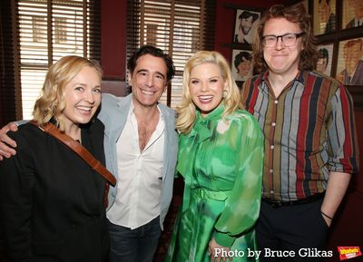 Julia Mattison, Christopher Gattelli, Megan Hilty and Noel Carey  Photo