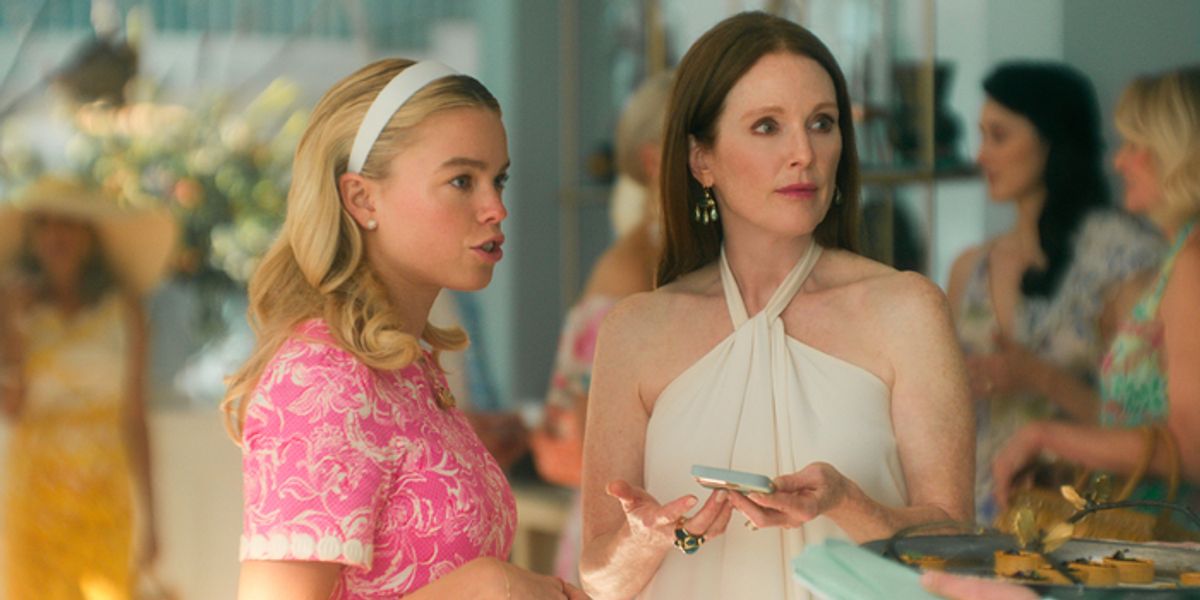 Milly Alcock, Julianne Moore  at 