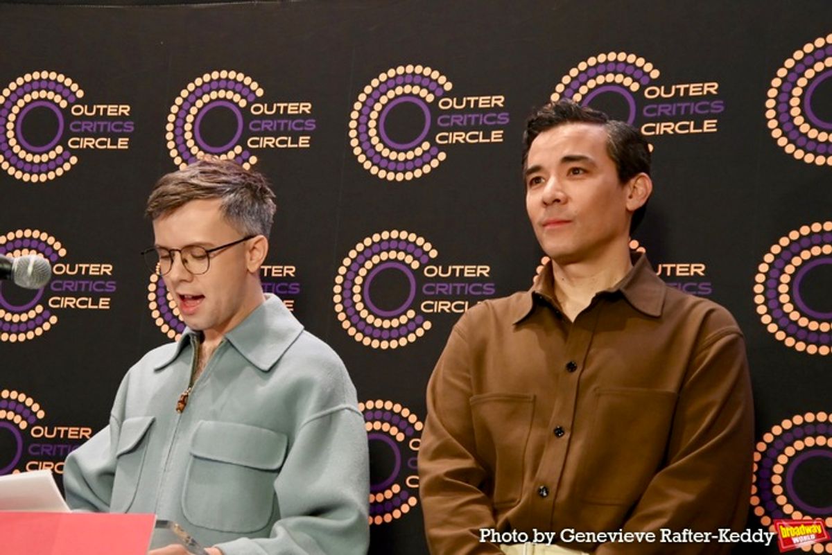 Cole Escola snd Conrad Ricamora at 