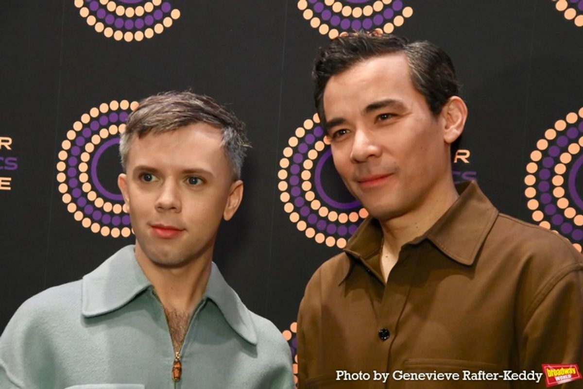 Cole Escola and Conrad Ricamora at 