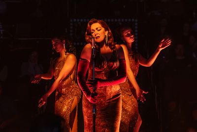 Valeria Yamin, Michele Pawk & Julia Grondin Photo