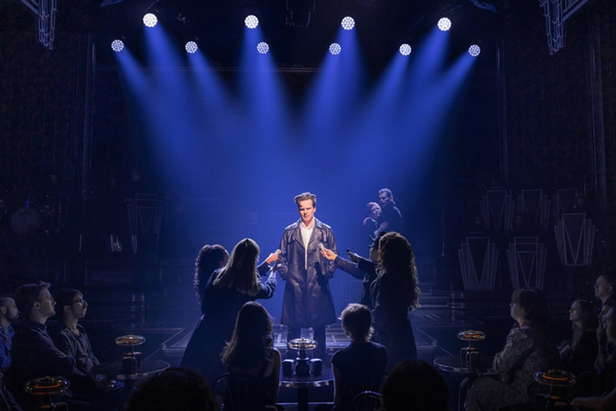 Jonathan Groff and cast at 