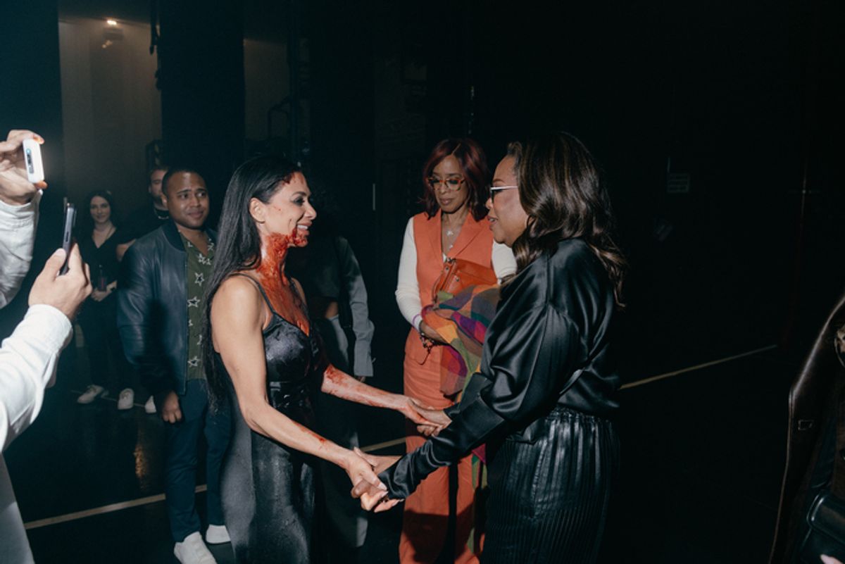 Oprah, Nicole Scherzinger at 