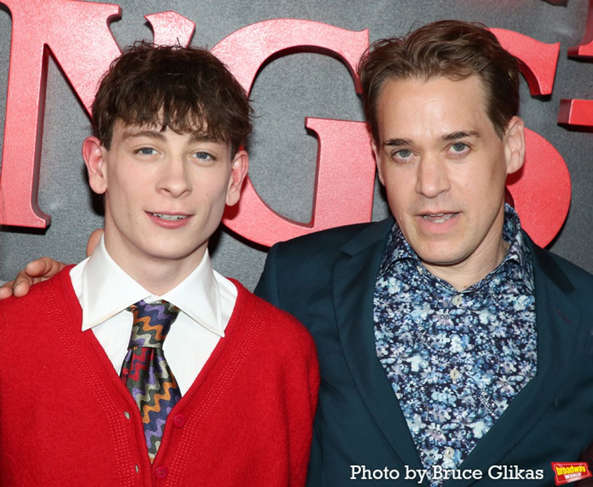Louis McCartney and T. R. Knight at 