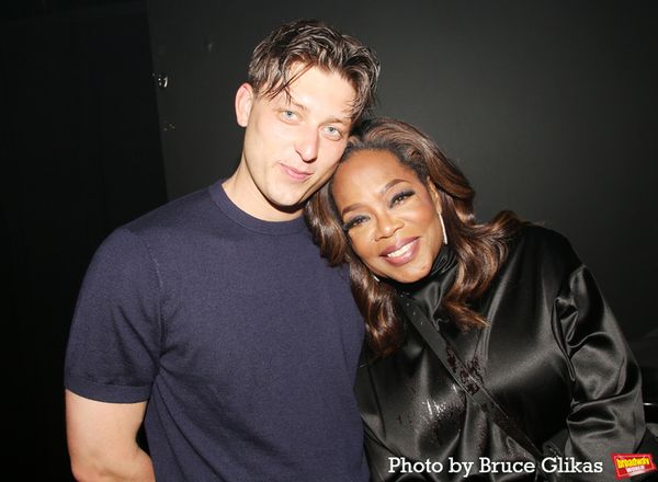 Tom Francis and Oprah Winfrey Photo