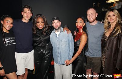 Grace Hodgett Young, Tom Francis, Oprah Winfrey, Director Jamie Lloyd, Nicole Scherzi Photo