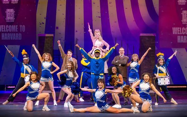 Kathryn Brunner with the cast of Legally Blonde Photo