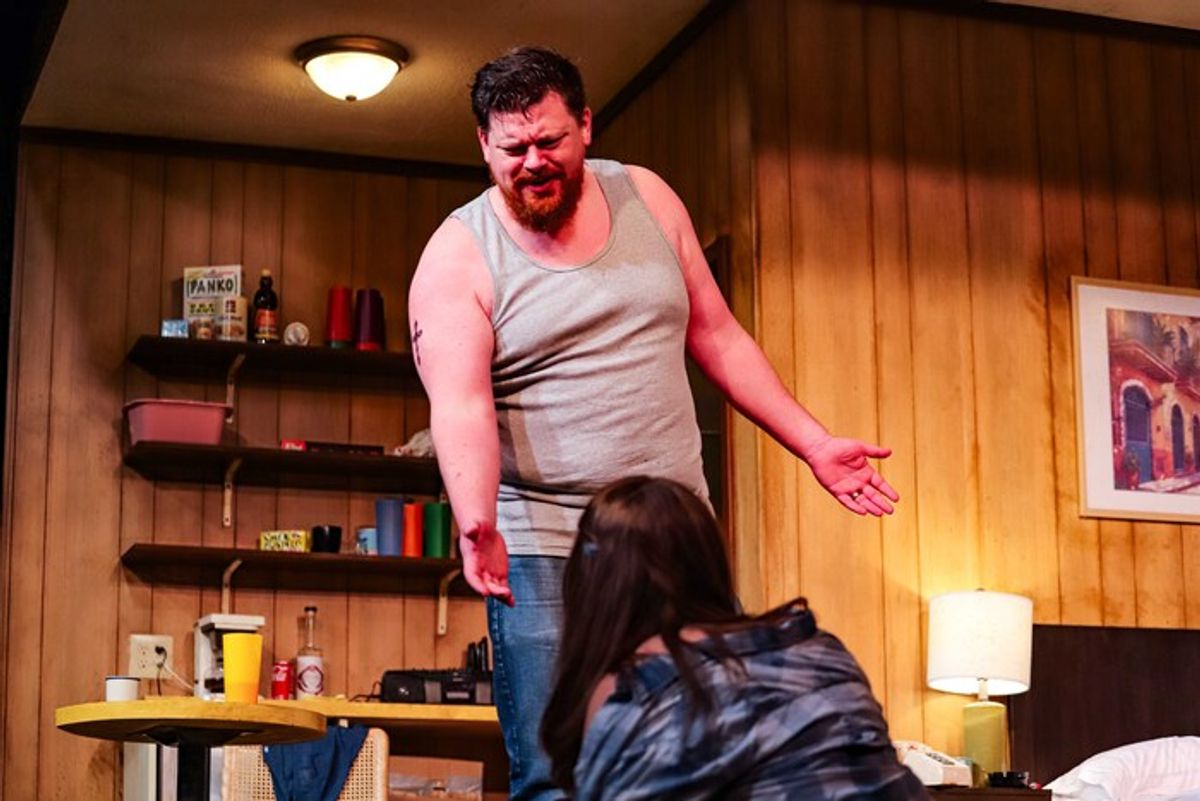 Goss (Joshua Johnson) & Agnes (Cassie Jo Fastabend) at 