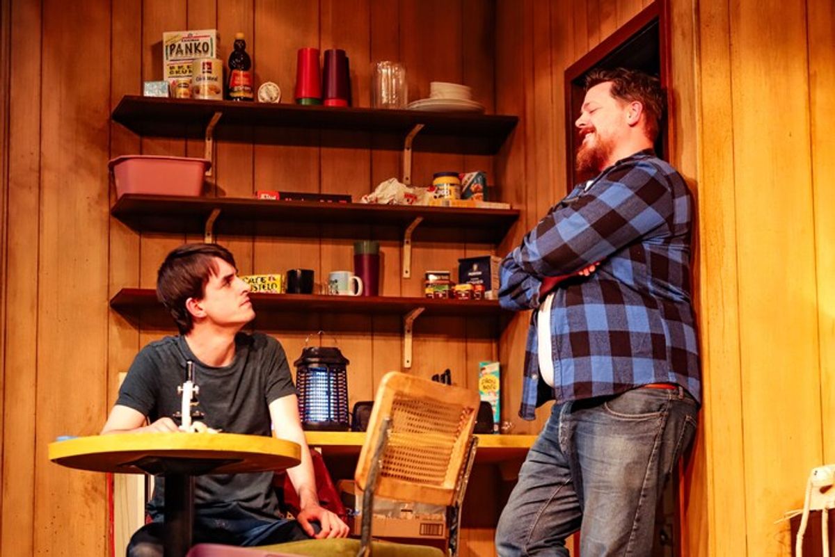 Peter (Bil Nowicki) & Goss (Joshua Johnson) at 