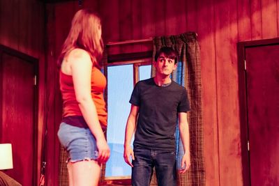 Agnes (Cassie Jo Fastabend) & Peter (Bil Nowicki) Photo