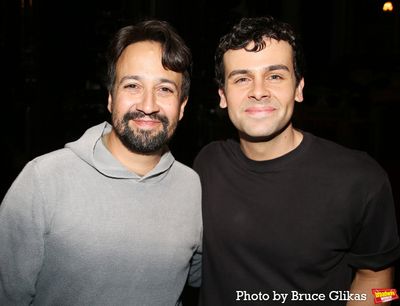 Lin-Manuel Miranda and Ainsley Melham Photo